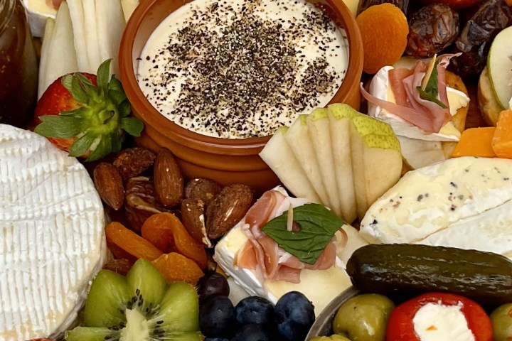 a box filled with different types of food
